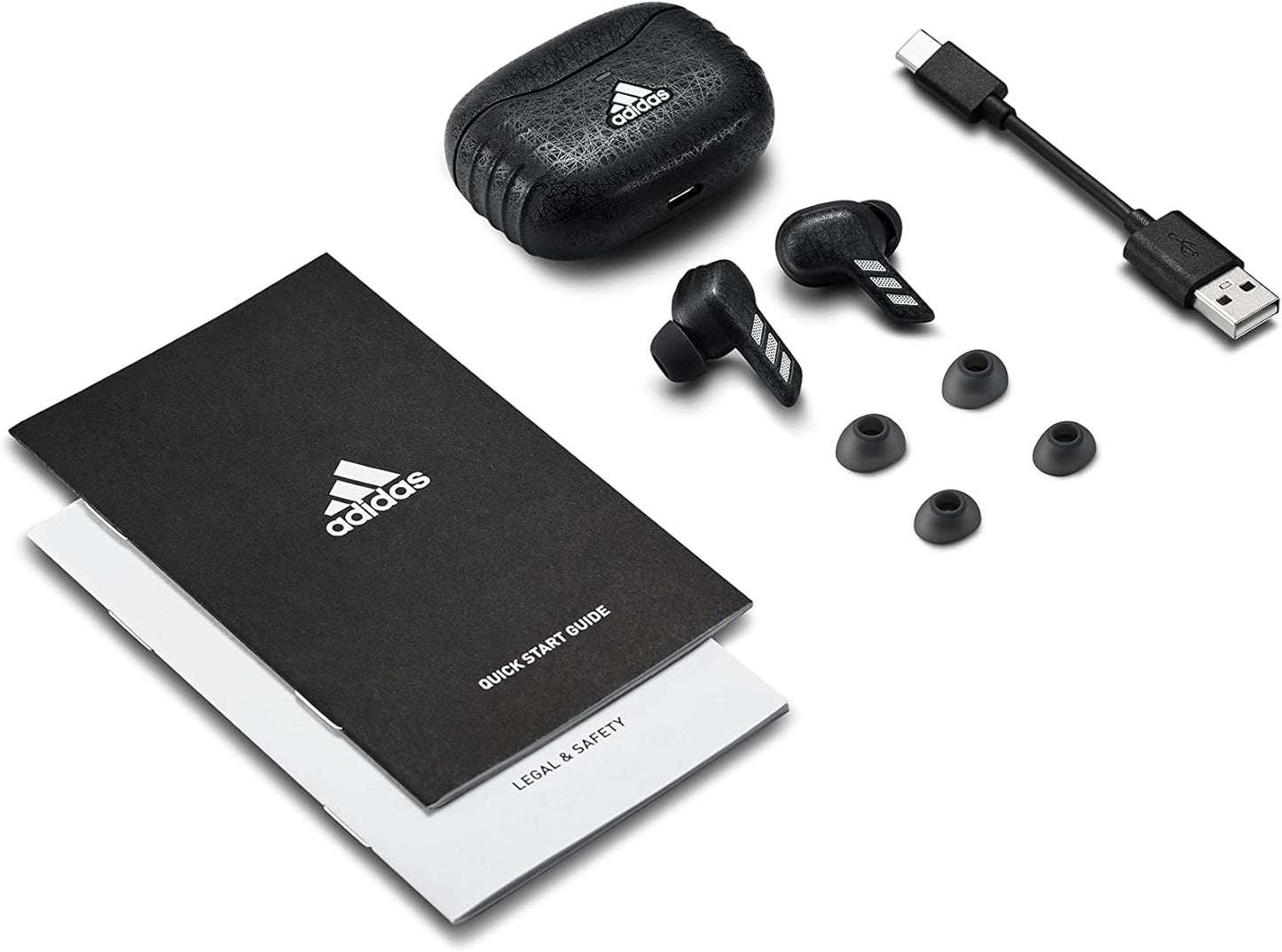 Ecouteurs Adidas Z.N.E. 01 ANC - Écouteurs à Réduction de Bruit Active True Wireless - Gris Foncé