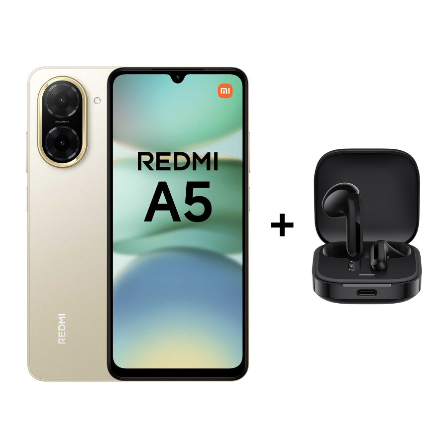 Pack Xiaomi Redmi A5 + Écouteurs Redmi Buds 6 Active