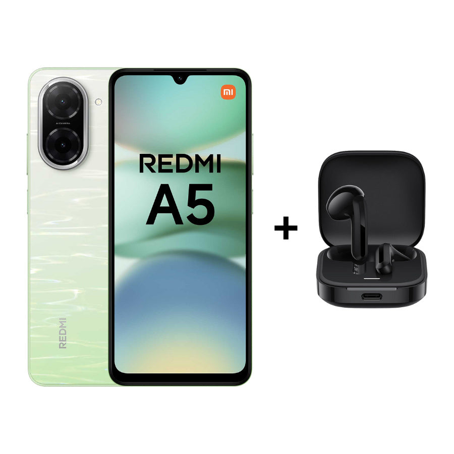 Pack Xiaomi Redmi A5 + Écouteurs Redmi Buds 6 Active