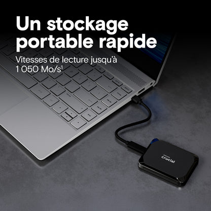 Crucial Disque Externe X9 2To SSD