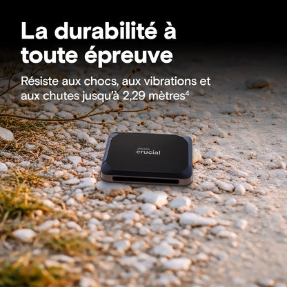 Crucial Disque Externe X9 2To SSD