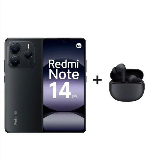 Pack Xiaomi Redmi Note 14 + Écouteurs Redmi Buds 4 Active